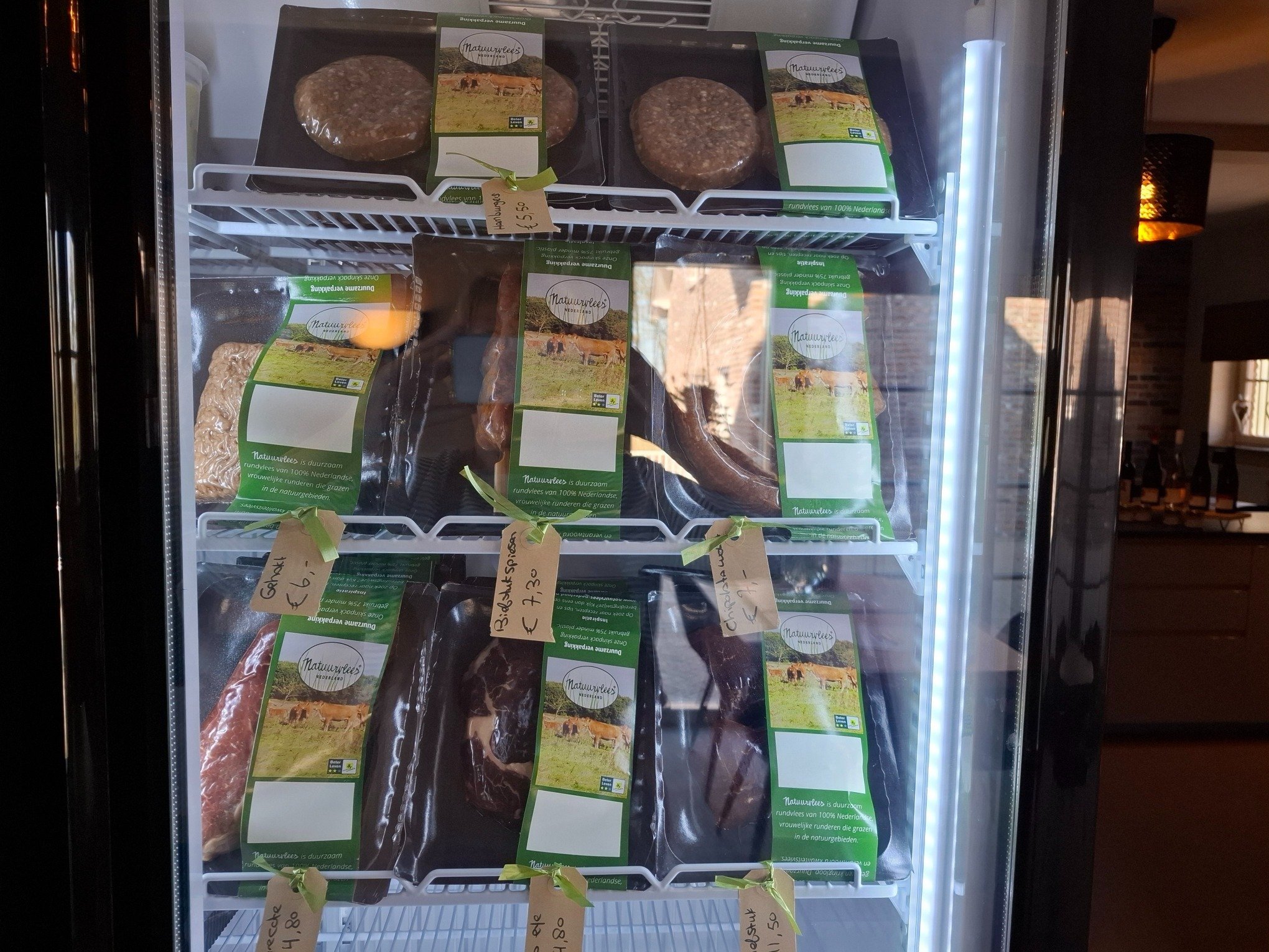 Natuurvlees tergracht