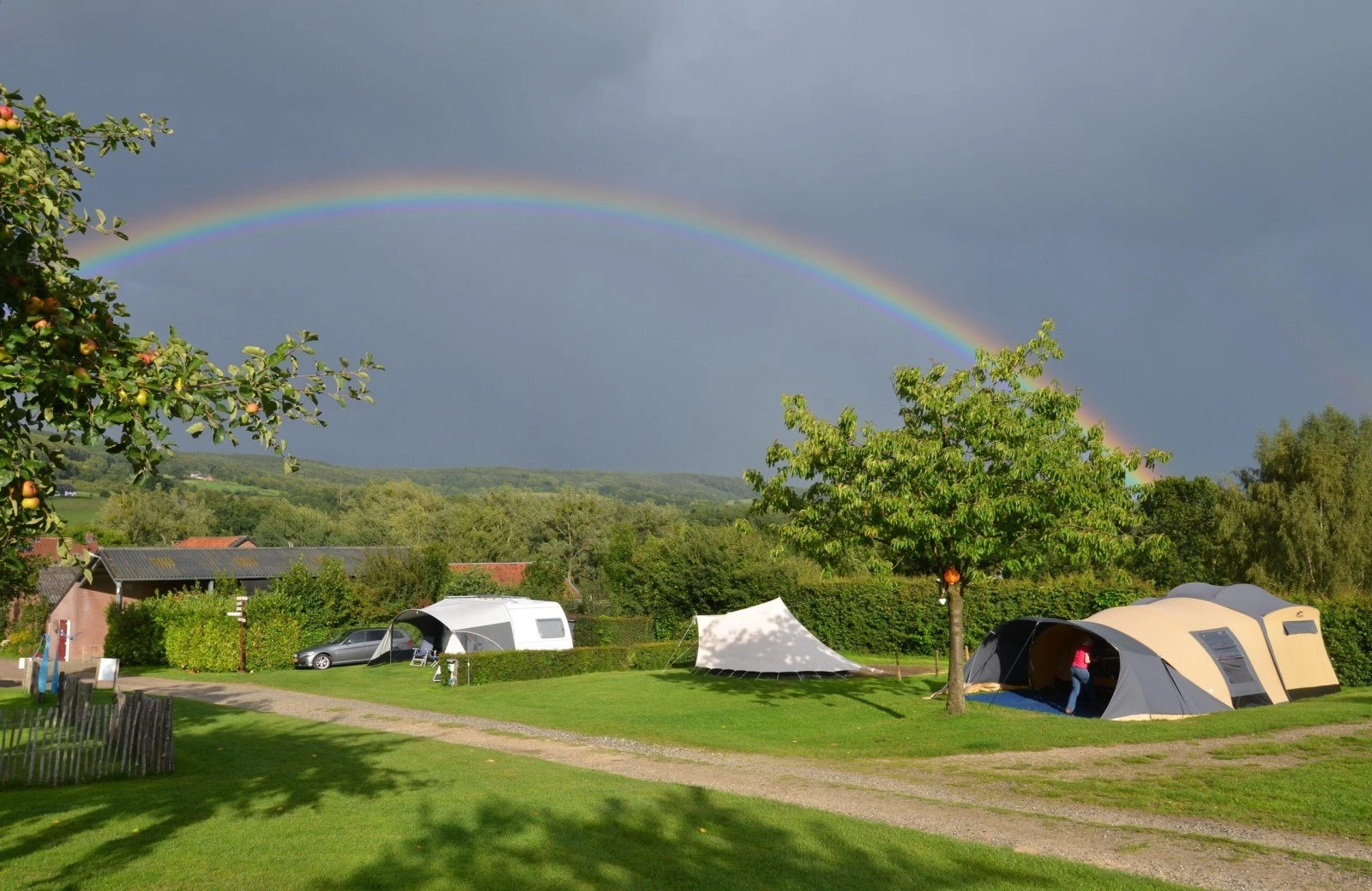 Ruime kampeerplaatsen